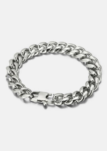 Armbånd Iron Valor - Silver Plated