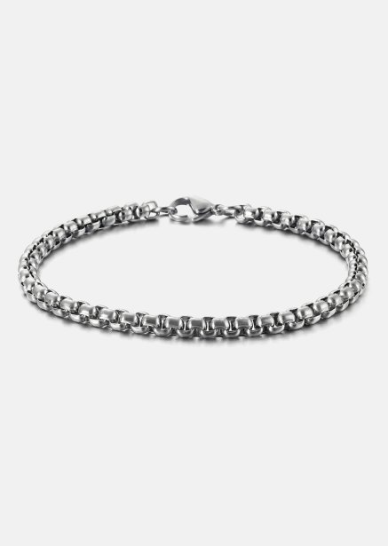 Armbånd Steel Valor - Sølvbelagt