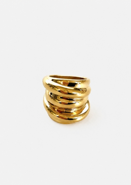Ring Veloria – 18k gullbelagt