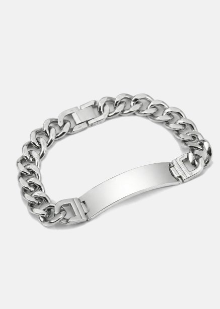 Armbånd Titan Shield - Sølvbelagt