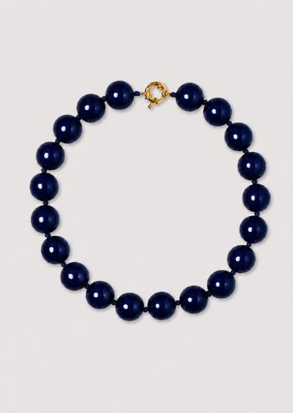 Halskjede Avenelle Blue - 18k Gullbelagt
