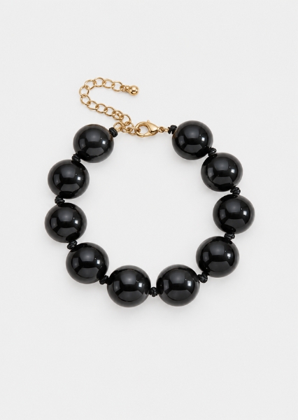 Armbånd Avielle Black - 18k Gullbelagt