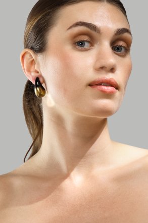 Øredobber Verdé Glow – 18k Gullbelagte