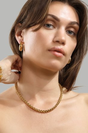 Armbånd Twist Bold - 18k Gullbelagt
