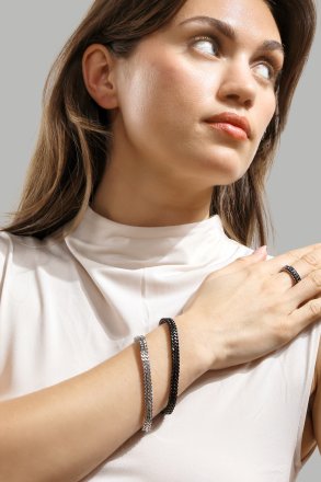 Armbånd Flyer - Sølvbelagt