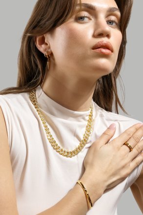 Øredobb Spike – 18k Gullbelagt