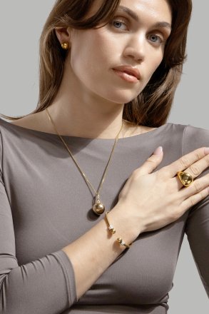 Ring Eterna - 18k gullbelagt