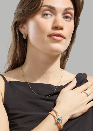 Armbånd Lunara Charm - 18k Gullbelagt