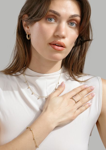 Celesta Ring - 18k Gullbelagt