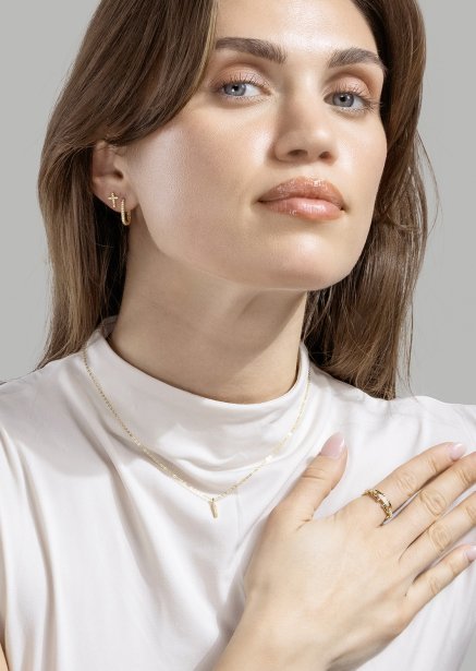 Ring Link Luxe - 18k Gullbelagt