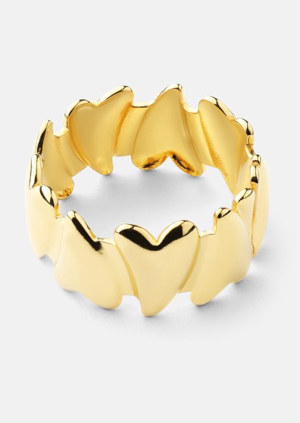 Ring Heartglow - 18k Gullbelagt