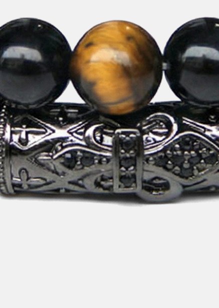 Perlearmbånd Onyx Valor