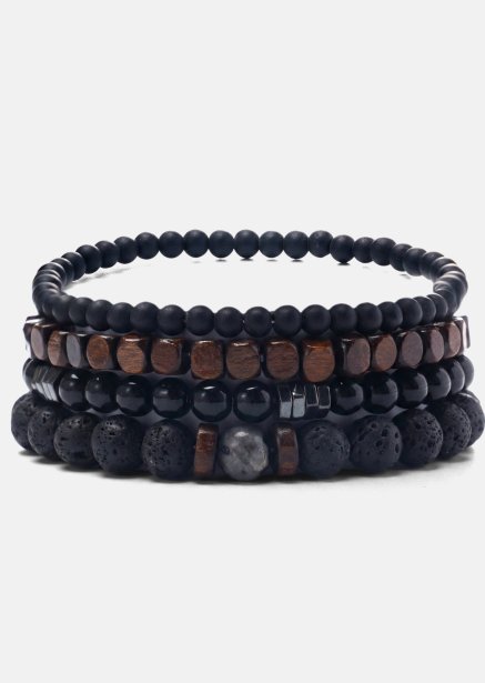 Perlearmbånd Onyx Harmony