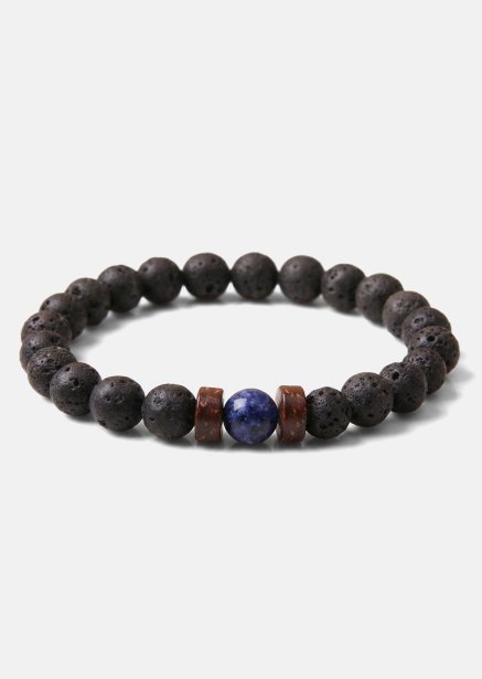 Perlearmbånd Lava Aura