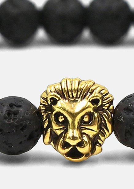 Perlearmbånd Lionheart Emblem
