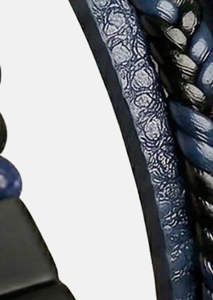 Lærarmbånd Midnight Knot