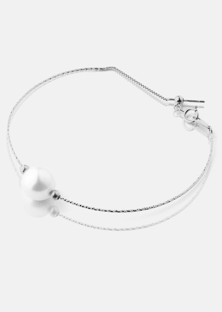 Armbånd Pearl Aura - Sølvbelagt