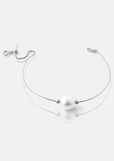 Armbånd Pearl Aura - Sølvbelagt