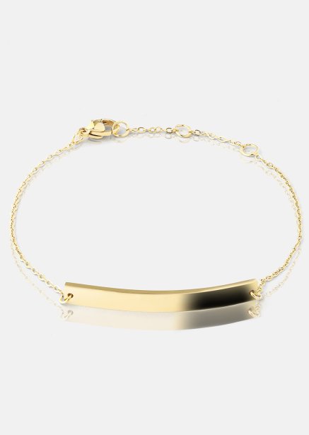 Armbånd Sleek Elegance - 18k Gullbelagt