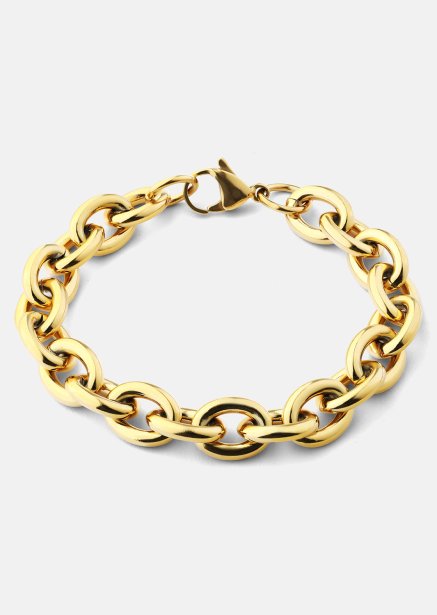 Armbånd Loop – 18k Gullbelagt