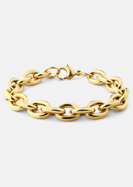 Armbånd Loop – 18k Gullbelagt