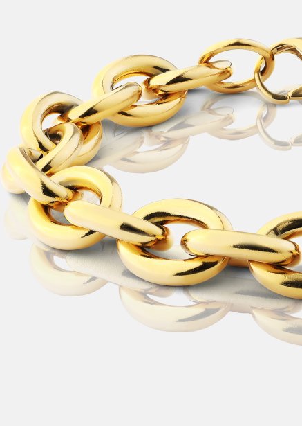 Armbånd Loop – 18k Gullbelagt