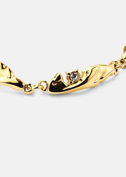 Armbånd Current - 18k Gullbelagt