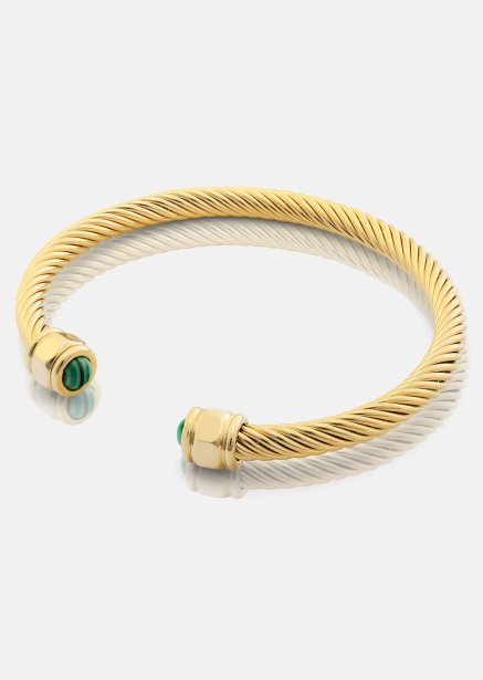 Armbånd Aumaura Green - 18k Gullbelagt