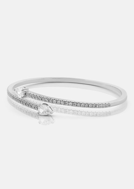 Armbånd Lumière Spark Stack - Sølvbelagt