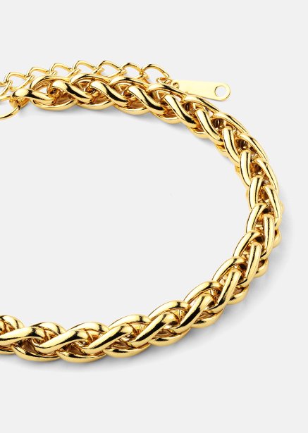Armbånd Twist Bold - 18k Gullbelagt