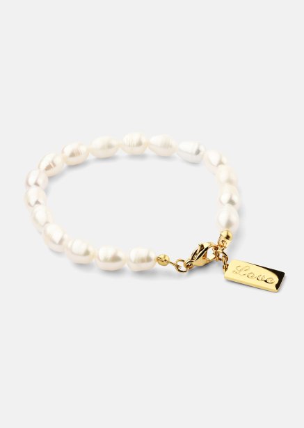 Armbånd Love Pearl - 18k Gold Plated