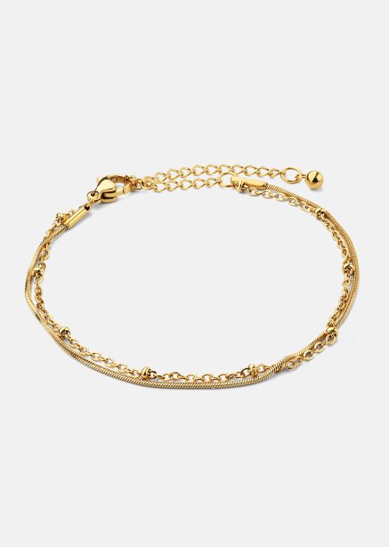 Armbånd Duo - 18k Gullbelagt