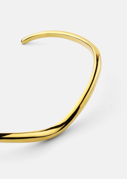 Armbånd Wave Cuff - 18k Gullbelagt
