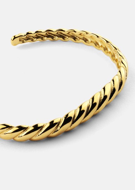 Armbånd Twist Glow- 18k Gullbelagt
