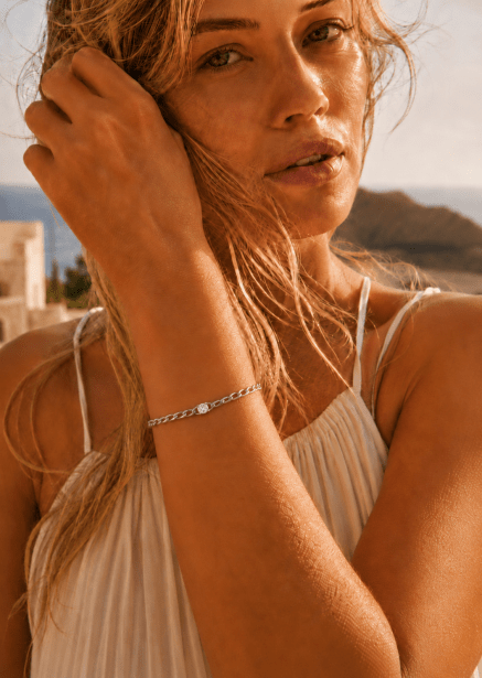Armbånd Pulse – Sølvbelagt