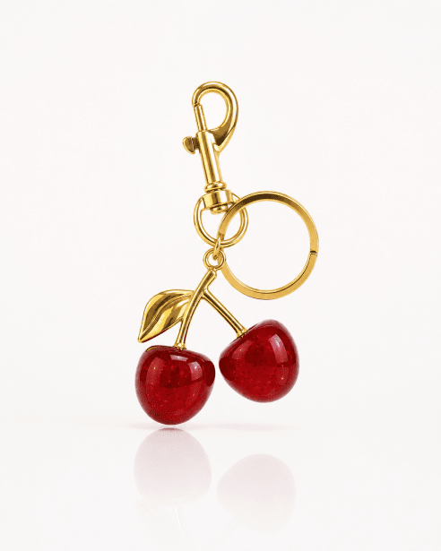 Bag Charm Cherry 