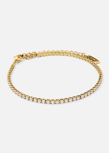 Armbånd Gloria Band 2.2mm - 18k Gold Plated