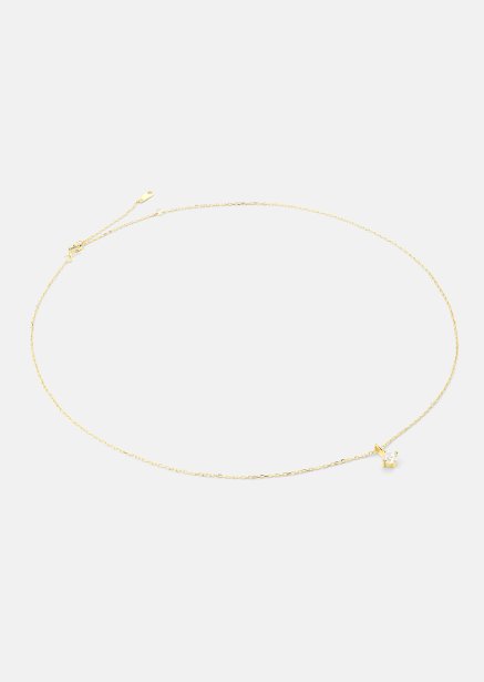 Halskjede Twilight Crystal - 18k Gullbelagt