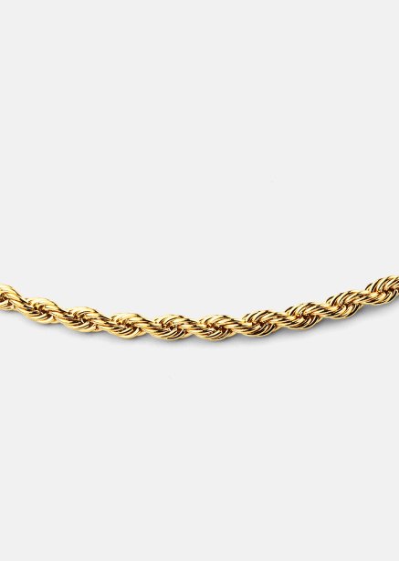 Armbånd Rope – 18k Gullbelagt