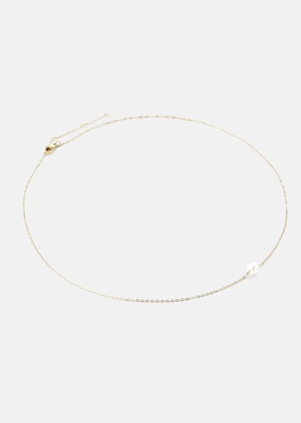 Halskjede Mini Pearl - 18k Gold Plated