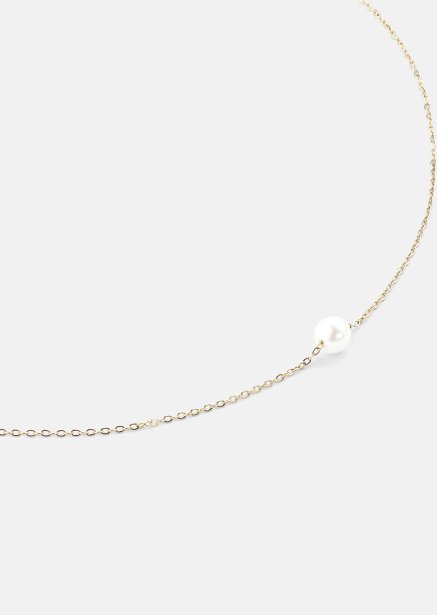 Halskjede Mini Pearl - 18k Gullbelagt