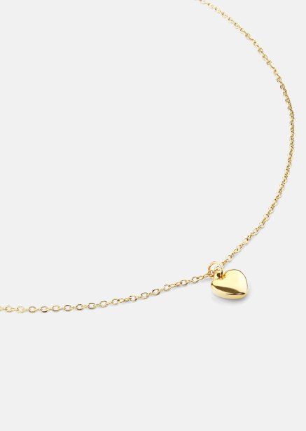 Halskjede Heartbeat- 18k Gullbelagt