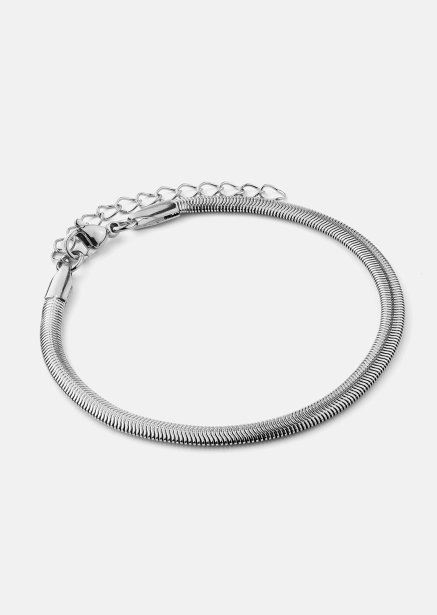 Armbånd Viper – Sølvbelagt