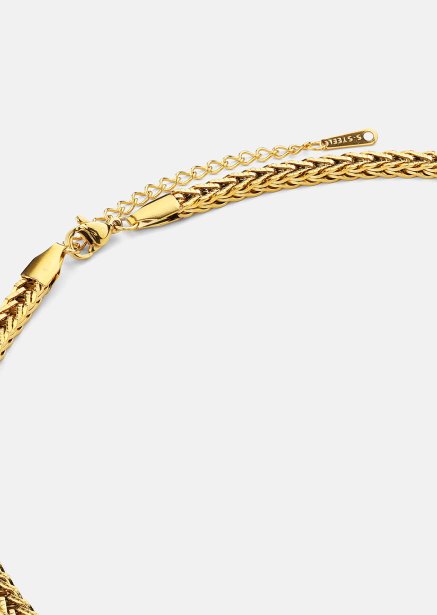 Halskjede Ember Braid – 18k Gullbelagt