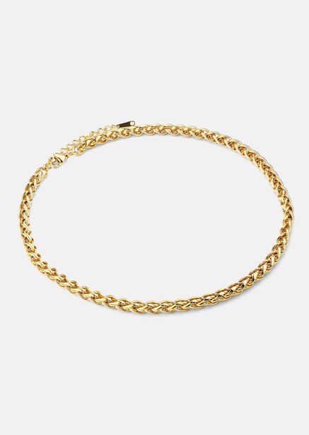 Kjede Royal Twist - 18k Gullbelagt