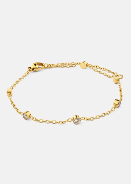 Armbånd Dainty Sparkle - 18k Gold Plated