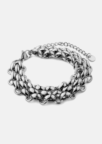 Armbånd Silver Link - Sølvbelagt