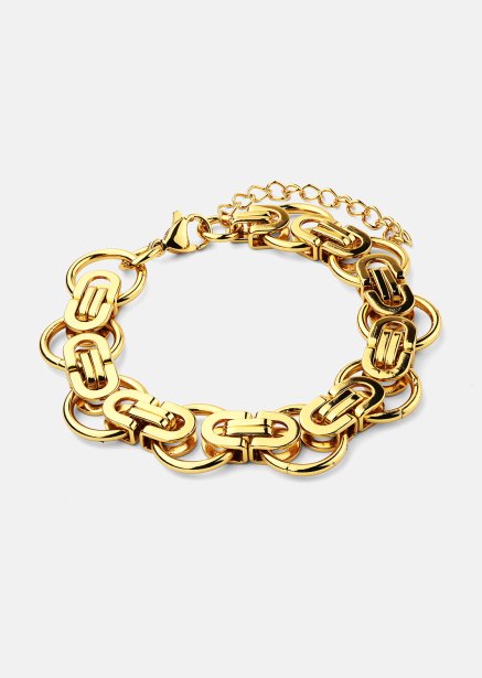 Armbånd Geo Loop - 18k Gullbelagt