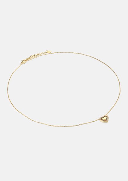 Halskjede Golden Heart - 18k Gullbelagt