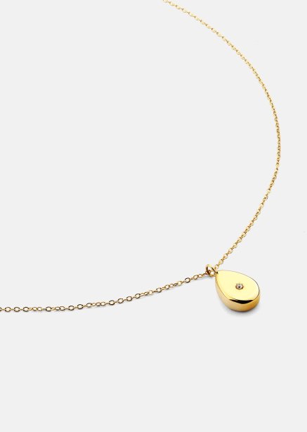 Halskjede Aurora Drop - 18k Gullbelagt